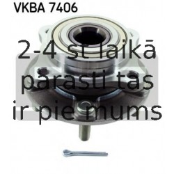 SKF VKBA-7406 (6), Комплект подшипника ступицы колеса
