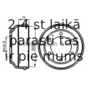 Bremžu trumulis ZIMMERMANN 250.1762.00