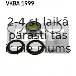 SKF VKBA-1999 (6), Комплект подшипника ступицы колеса