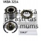 SKF VKBA-3214 (6), Комплект подшипника ступицы колеса