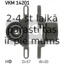 SKF VKM-14201 (6), Spriegotājrullītis, zobsiksna