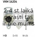 SKF VKM-16204 (6), Spriegotājrullītis, zobsiksna