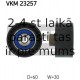 SKF VKM-23257 (6), Parazītrullis / vadošais rullis, zobsiksna