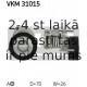 SKF VKM-31015 (6), Spriegotājrullītis, Daudzceliņu siksna