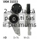 SKF VKM-31033 (6), Spriegotājrullītis, Daudzceliņu siksna