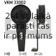 SKF VKM-33002 (6), Spriegotājrullītis, Daudzceliņu siksna
