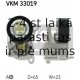 SKF VKM-33019 (6), Spriegotājrullītis, Daudzceliņu siksna
