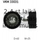 SKF VKM-33031 (6), Parazītrullis / vadošais rullis, daudzceliņu siksna