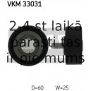SKF VKM-33031 (6), Parazītrullis / vadošais rullis, daudzceliņu siksna