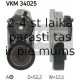 SKF VKM-34025 (6), Spriegotājrullītis, Daudzceliņu siksna