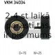 SKF VKM-34034 (6), Parazītrullis / vadošais rullis, daudzceliņu siksna