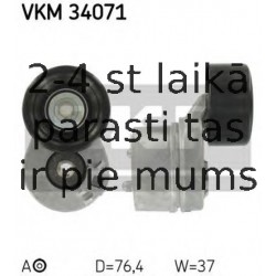 SKF VKM-34071 (6), Spriegotājrullītis, Daudzceliņu siksna