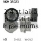 SKF VKM-35023 (6), Spriegotājrullītis, Daudzceliņu siksna