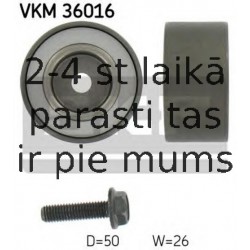 SKF VKM-36016 (6), Parazītrullis / vadošais rullis, daudzceliņu siksna