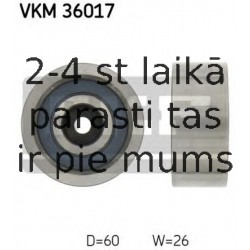 SKF VKM-36017 (6), Parazītrullis / vadošais rullis, daudzceliņu siksna
