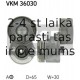 SKF VKM-36030 (6), Spriegotājrullītis, Daudzceliņu siksna