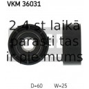 SKF VKM-36031 (6), Parazītrullis / vadošais rullis, daudzceliņu siksna