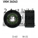 SKF VKM-36040 (6), Parazītrullis / vadošais rullis, daudzceliņu siksna