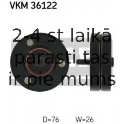 SKF VKM-36122 (6), Parazītrullis / vadošais rullis, daudzceliņu siksna