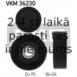SKF VKM-36230 (6), Parazītrullis / vadošais rullis, daudzceliņu siksna