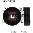 SKF VKM-38123 (6), Spriegotājrullītis, Daudzceliņu siksna