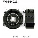 SKF VKM-64012 (6), Parazītrullis / vadošais rullis, daudzceliņu siksna