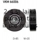 SKF VKM-66006 (6), Parazītrullis / vadošais rullis, daudzceliņu siksna