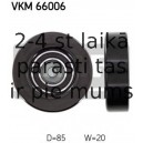 SKF VKM-66006 (6), Parazītrullis / vadošais rullis, daudzceliņu siksna