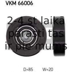 SKF VKM-66006 (6), Parazītrullis / vadošais rullis, daudzceliņu siksna