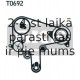 SKF VKM-74616 (6), Spriegotājrullītis, zobsiksna