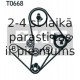 SKF VKM-75612 (6), Spriegotājrullītis, zobsiksna