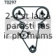 SKF VKM-80000 (6), Parazītrullis / vadošais rullis, zobsiksna