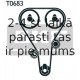 SKF VKM-84000 (6), Parazītrullis / vadošais rullis, zobsiksna