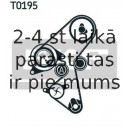 Zobsiksnas komplekts SKF VKMA 03140