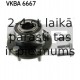 SKF VKBA-6667 (6), Комплект подшипника ступицы колеса