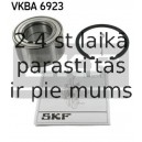 SKF VKBA-6923 (6), Комплект подшипника ступицы колеса
