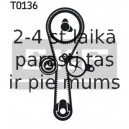 Zobsiksnas komplekts SKF VKMA 06010