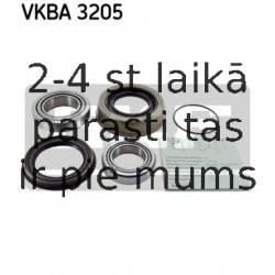 SKF VKBA-3205 (6), Комплект подшипника ступицы колеса