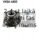 SKF VKBA-6885 (6), Комплект подшипника ступицы колеса