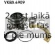 Комплект подшипника ступицы колеса SKF VKBA 6909