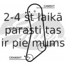 Комплект ремня ГРМ GATES K015627XS