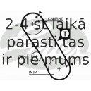 Ремень ГРМ GATES 5061XS