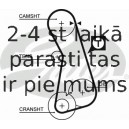 Ремень ГРМ GATES 5308