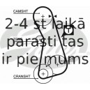Ремень ГРМ GATES 5308XS
