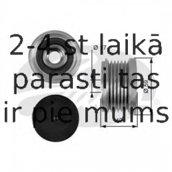 Ģeneratora brīvgaitas mehānisms GATES OAP7097
